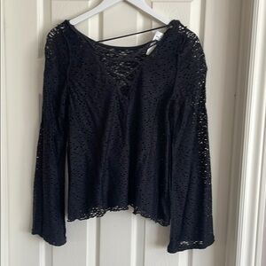 Hollister Lacy Lace-Up Top